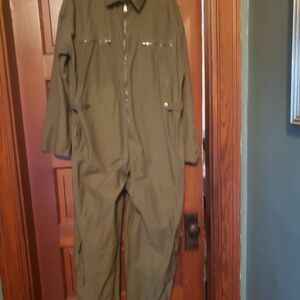 FP Movement Mesmerize Me by Free People Olive Jumpsuit